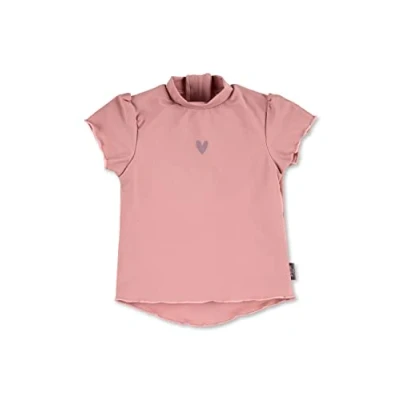 Abbildung von Sterntaler Kurzarm HERZ Surfshirt für Kinder, Größe: 116/122, Zartrosa