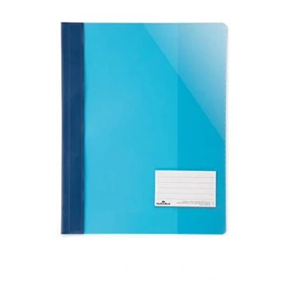 Abbildung von Durable Sichthefter für Din A4, Überbreite, blau, 25er Packung, 269006