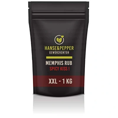 Abbildung von 1kg Memphis Tennessee Rub Top 1A Aromatisch natürlich vom Hanse&amp;Pepper Gewürzkontor Gourmet Serie