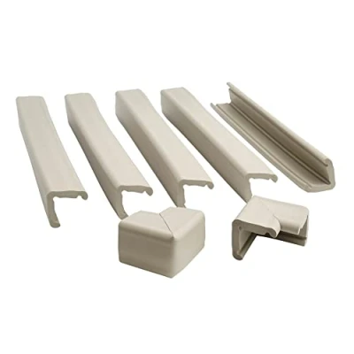 Abbildung von Prince Lionheart Cushiony Fireplace Guard &amp; 2 Jumbo Corners Kuscheliger Kaminschutz Ecken Schützt Das Kind Vor Scharfen Kanten 5 Stücke 45,7cm Neutral