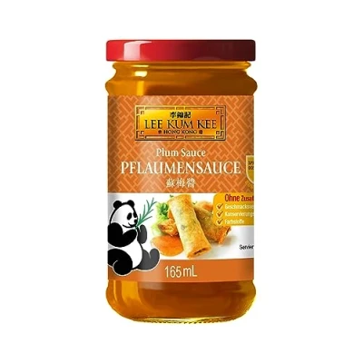 Abbildung von Lee Kum Kee Pflaumensauce Fruchtig süße Sauce aus chinesischen Pflaumen mit Ingwer und Chilischoten 1 x 165 ml