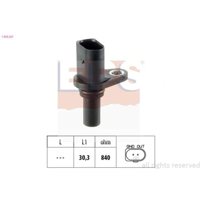 Abbildung von EPS 1.953.221 Drehzahlsensor, Automatikgetriebe VOLKSWAGEN: Golf 4 Schrägheck