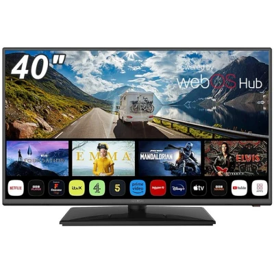 Abbildung von Reflexion LDDW40IBT DLED Fernseher (100 cm/40 Zoll, Full HD, Smart TV, powered by webOS Hub (LG), DC IN 12 Volt / 24 Volt, Netzteil 230 integrierter DVD Player)