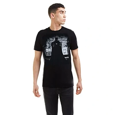 Abbildung von DC Comics Herren Batman Dark T Shirt, Schwarz (Black Blk), XX Large