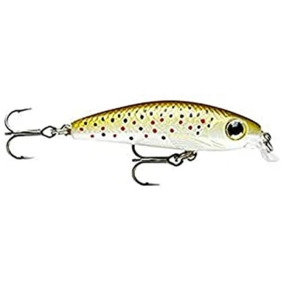 Abbildung von Rapala Ultra Light Minnow Angelköder mit Spezieller Tauchschaufel Süßwasser Spinnköder Lauftiefe 0,6 0,9m Fischköder 6cm, 4g Hergestellt in Estland Brown Trout