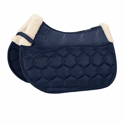 Abbildung von Eskadron Schabracke Glossy Evo Wool Dressur Nightblue Pony