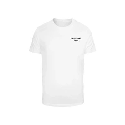 Abbildung von Mister Tee Champagne CLUB Tshirt print, Herren, Größe: Small, White