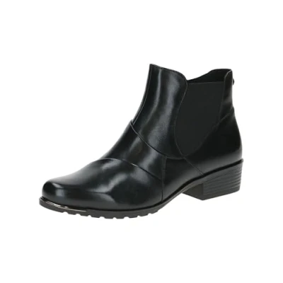 Abbildung von CAPRICE Damen Stiefeletten mit Absatz Reißverschluss Elegant, Schwarz (Black Nappa), 39 EU
