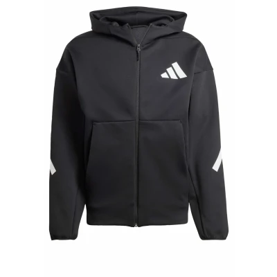 Abbildung von adidas Sportswear Z.N.E. FULL Sweatjacke Black white, Herren, Größe: XS, white