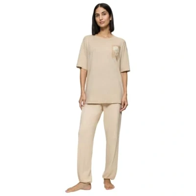 Abbildung von Triumph Endless Comfort Long Sleeve Pyjama Crème 38 Damen