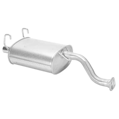 Abbildung von HELLA 8LD 366 030 461 Endschalldämpfer hinten mit Anbauteilen HONDA: CIVIC 6 Hatchback, Fastback