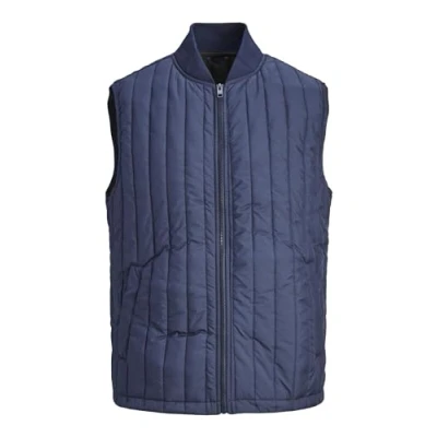 Abbildung von Jack &amp; Jones Ecity Liner Weste, Herren, Größe: Medium, Navy blazer
