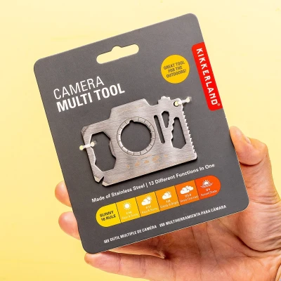 Abbildung von Kamera Kreditkarten Multitool