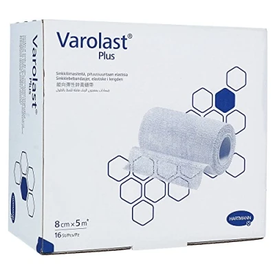 Abbildung von Varolast Plus Zinkleimbinde 8 cmx5 m