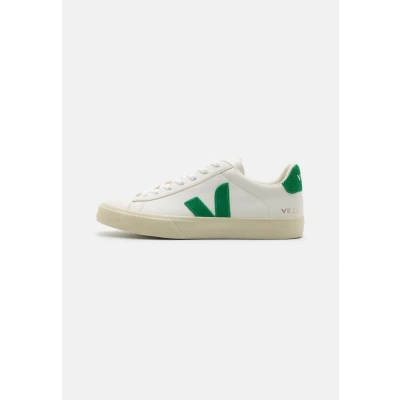 Abbildung von Veja Campo Sneaker low extrawhite/emeraude, Herren, Größe: 45, Extra white/emeraude Leder