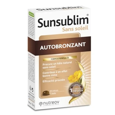 Abbildung von Nutréov SUNSUBLIM autobronzant ultra boîte de 28