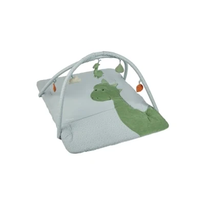 Abbildung von Sterntaler DINO REXI Krabbeldecke für Kinder, Größe: One Size, Graues blau