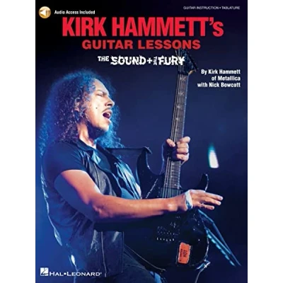 Abbildung von Kirk Hammett&#039;s Guitar Lessons: the Sound &amp; Fury: Includes Downloadable Audio