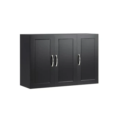 Abbildung von SoBuy Hängeschrank FRG231 L Badschrank mit 2 Türen Küchenschrank Medizinschrank Wandschrank