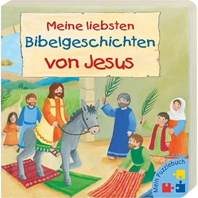 Abbildung von Mein Puzzlebuch: Meine liebsten Bibelgeschichten von Jesus: Pappbilderbuch mit 6 Puzzles je Teilen