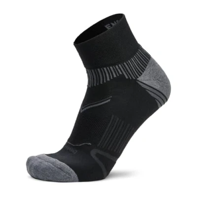 Abbildung von Balega Unisex Enduro V Tech Quarter Laufsocken, Schwarz, Small, EU Größe 36 39.5