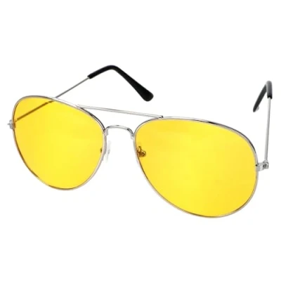 Abbildung von PARENCE Adulte Unisexe 1 Lunette Nocturne, Jaune, M