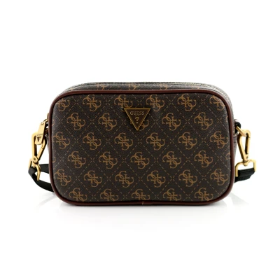Abbildung von Guess Vezzola Kosmetiktasche, Damen, Größe: One Size, Braun