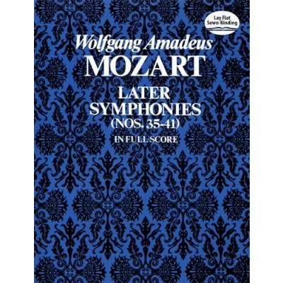 Abbildung von Later Symphonies (Nos. 35 41) in Full Score (Dover Orchestral Music Scores)
