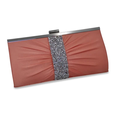 Abbildung von Steuer Abendtasche &quot;Satin Optik mit Strassbesatz&quot;