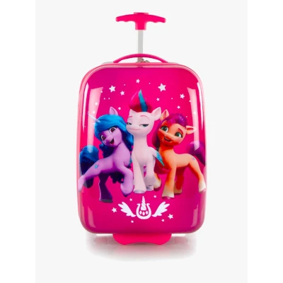 Abbildung von Heys Kinderkoffer &quot;My Little Pony pink, 46 cm&quot;, 2 Rollen, Kindertrolley Kinderreisegepäck Handgepäck Koffer