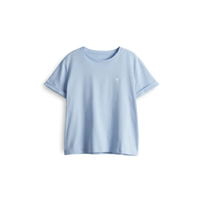 Abbildung von OPUS SERZ Tshirt basic, Damen, Größe: 38, Oxford blue
