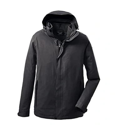 Abbildung von Killtec 3 IN 1 Funktions MIT Abzippbarer UN Outdoorjacke, Herren, Größe: Medium, Black