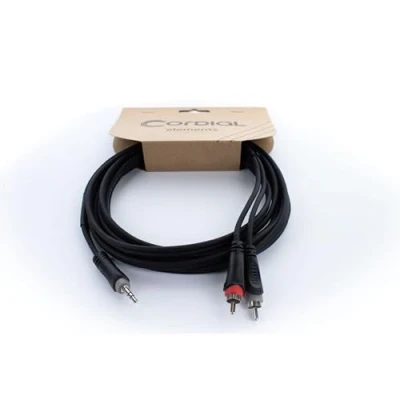 Abbildung von CORDIAL Kabel ECL EY1WCC Adapter Elements Mini Jack / RCA