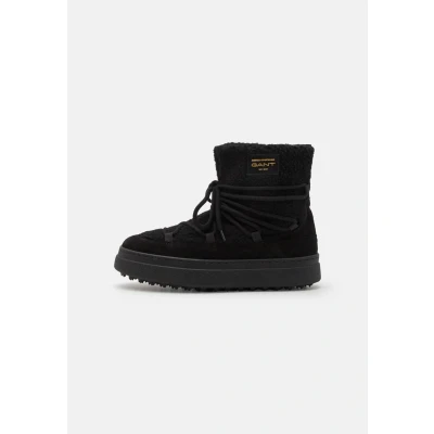 Abbildung von GANT FOOTWEAR Damen SNOWHILL Stiefelette, Black, 38 EU