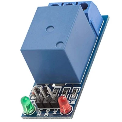 Abbildung von AZDelivery 1 Relais 5V KF 301 Modul Low Level Trigger kompatibel mit Arduino und Raspberry Pi inklusive E Book!