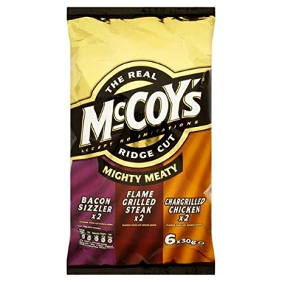 Abbildung von Mccoys Grat Geschnitten Fleischigen Chips 30G X 6 Pro Packung