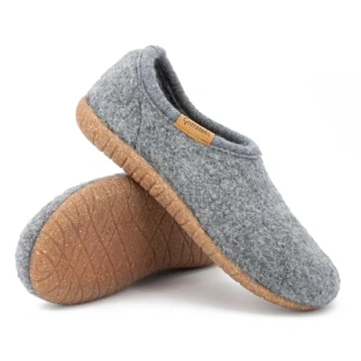 Abbildung von Gottstein Slipper, Größe: 43, Grau Schuhe