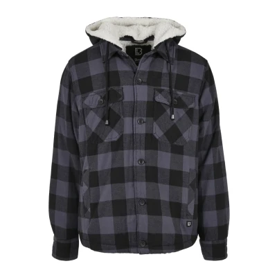 Abbildung von Brandit Lumber Übergangsjacke, Herren, Größe: XXL, Black/grey