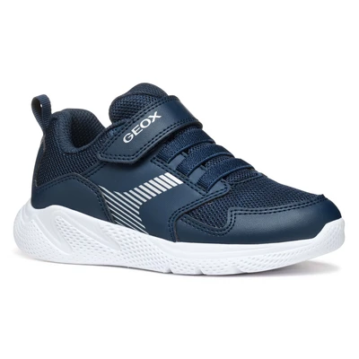 Abbildung von Geox J SPRINTYE BOY Sneaker, Freizeitschuh, Klettschuh im Casual Look