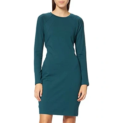 Abbildung von Noppies Maternity Damen Dress nurs ls Inez Kleid, Sea Moss P809, XL