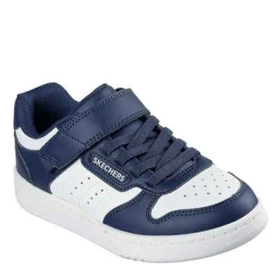 Abbildung von Skechers Quick Street Sneaker für Jungen, Marineblau/Weiß, 29 EU