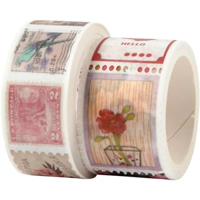Abbildung von creativ company Klebeband Briefmarken