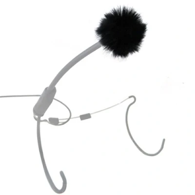 Abbildung von keepdrum WS05 Mini Fell Windschutz passend für Headsets und Lavalier Mikrofon
