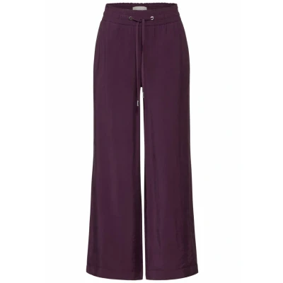 Abbildung von Street One WIDE LEG Stoffhose, Damen, Größe: 36x30, Lila