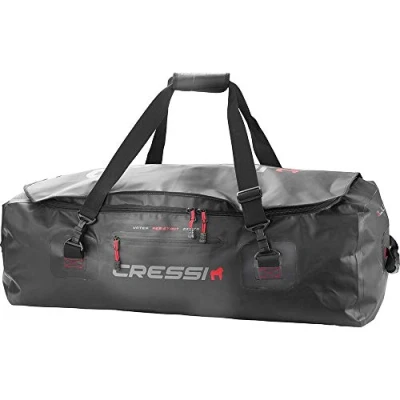 Abbildung von Cressi Gorilla Pro große wasserdichte Tauchtasche, ideal für lange Flossen und sperrige Ausrüstung, Schutz vor Wasser