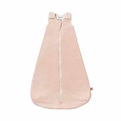 Abbildung von Ergobaby Baby Schlafsack Winter für Neugeborene 56 62 aus Baumwolle, Winterschlafsack 0 6 Monate TOG 2.5, Pink Sand