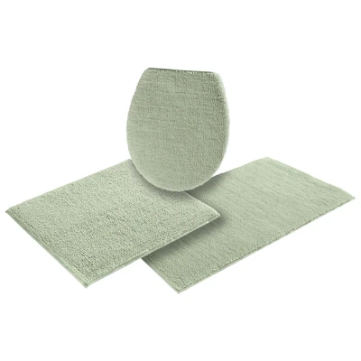 Abbildung von my home Badematte &quot;Vanessa&quot;, Höhe 10 mm, rutschhemmend beschichtet, schnell trocknend fußbodenheizungsgeeignet strapazierfähig, Badteppich, weiche Haptik, unifarben