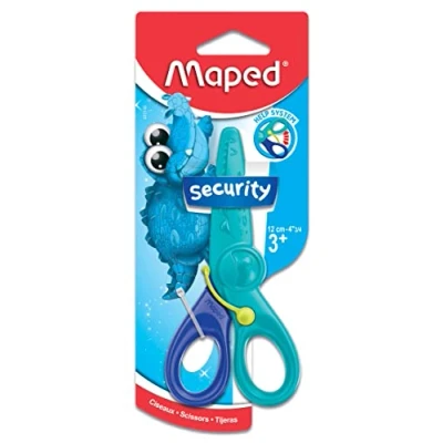 Abbildung von Maped Kinder Schere mit Federunterstützung, 1 stück (1er Pack)