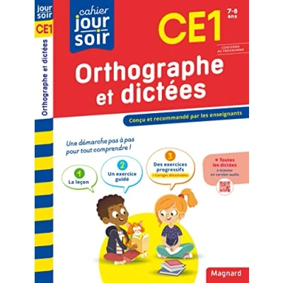 Abbildung von Orthographe et dictées CE1 Cahier Jour Soir: Conçu recommandé par les enseignants