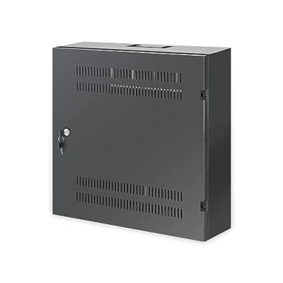 Abbildung von Intellinet 713689 Schrank 19 Zoll mit niedrigem Profil horizontalen Pfosten 4U und vertikalen 2U Schwarz